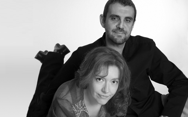 Ana Alonso y Javier Pelegrín